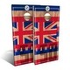 preview thumbnail 8 of 7, Hawaii State Flag 2.0 Outdoor Cornhole Board Set Backyard 2x4 - Include ALL Accessories