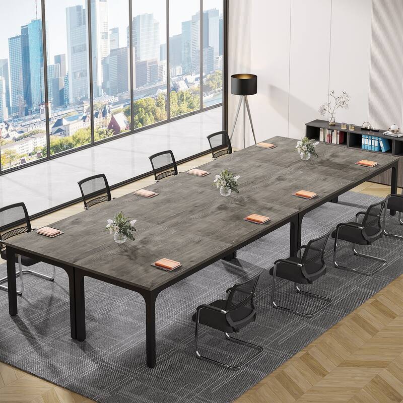 Large Conference Meeting Seminar Business Table for 6-8 Person (Set of 2) - 2PCS
