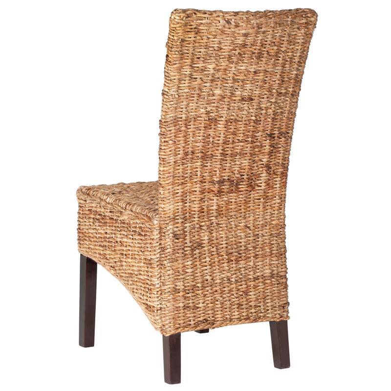 SAFAVIEH Georgetta Dining Natural Dining Chair (Set of 2) - 18.1" x 23.2" x 40.6" - 18Wx23Dx41H