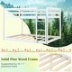 preview thumbnail 17 of 18, Costway Full Over Full Bunk Bed with Full-length Guardrails &