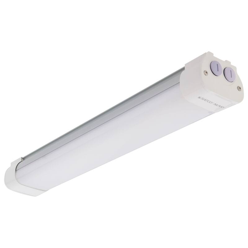 Nuvo Lighting 65/830R1 Nuvo 24" Wide LED Flush Mount Linear Ceiling - White / Gray