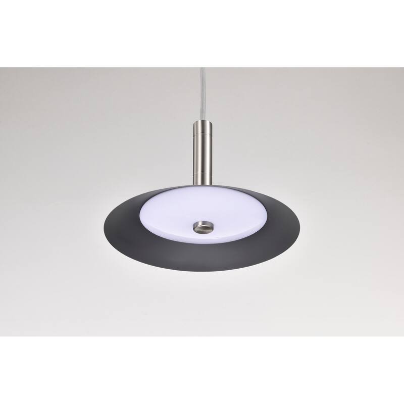 Corrine 10 Inch LED Pendant Brushed Nickel 3K/4K/5K CCT Selectable - Brushed Nickel