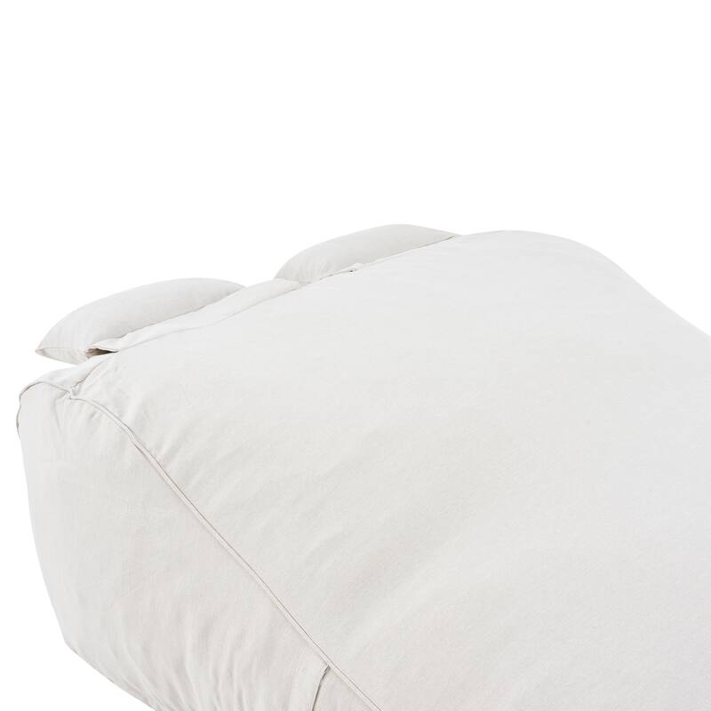 Christopher Knight Home - Lemoore Casual Outdoor Upholstered Bean Bag Daybed