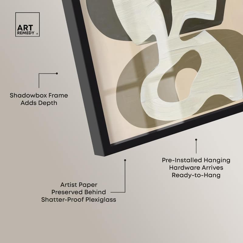 Shapes of Sage II Shadowbox by Art Remedy