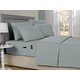 preview thumbnail 2 of 5, Kathy Ireland 6-Piece Smart Sheet Sets w/ Side Pocket Full - Silver