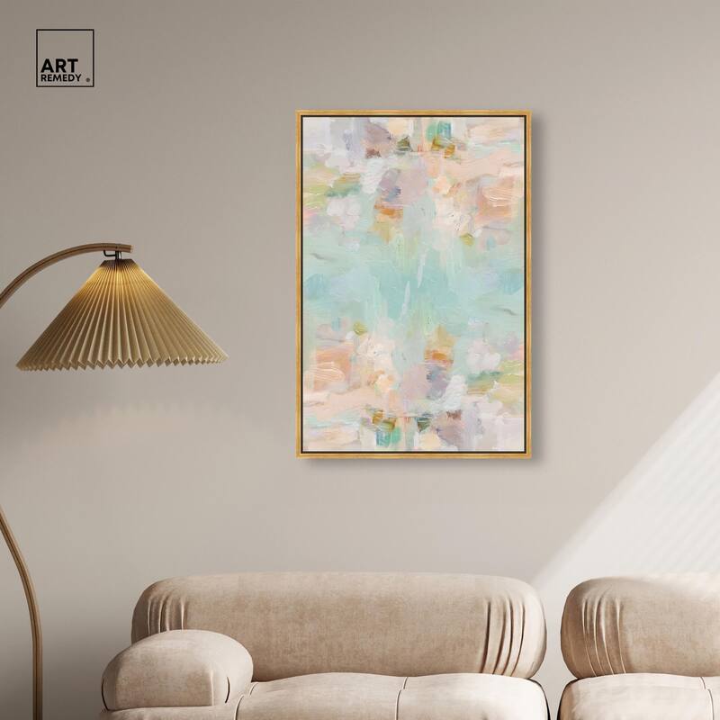 Expressive Swirls Canvas by Art Remedy