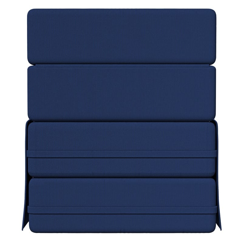 Corduroy Compression Convertible Folding Sectional Sofas (Set of 3)