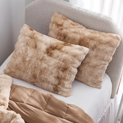 Chunky Bunny Spotty Yoga - Coma Inducer® Sham (2-Pack) - White Tan