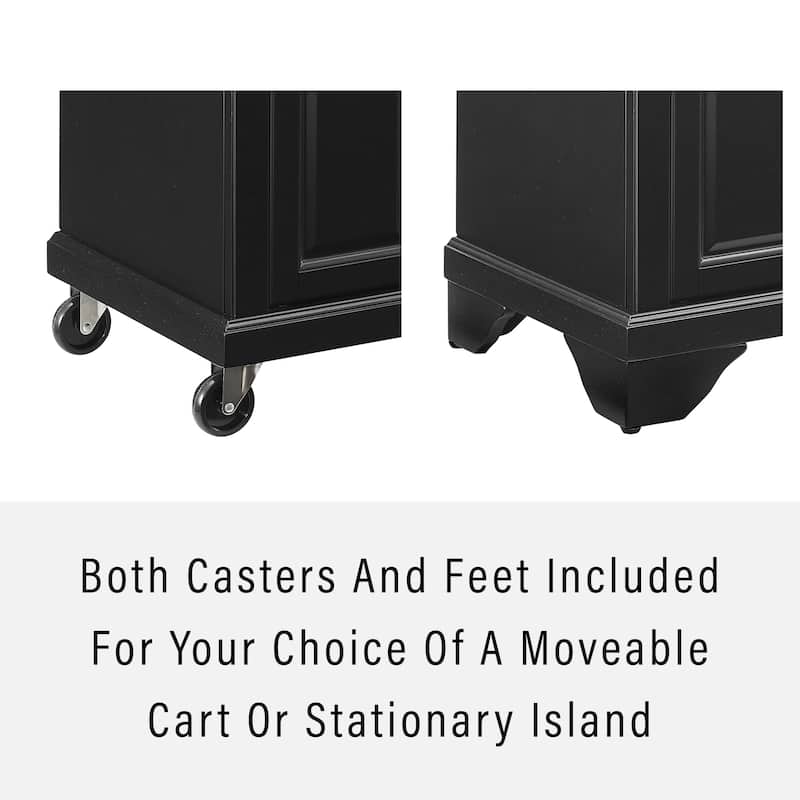 Crosley Avery Kitchen Island/Cart - 18"x42.13"x36"