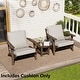 preview thumbnail 51 of 128, 21 W x 22 D in. Deep Seat Outdoor Cushion Set by Crestlive Products
