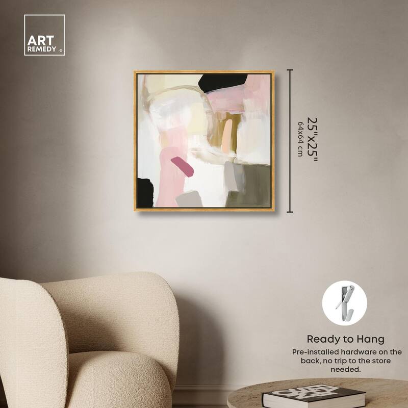 Dynamic Color III Canvas by Art Remedy