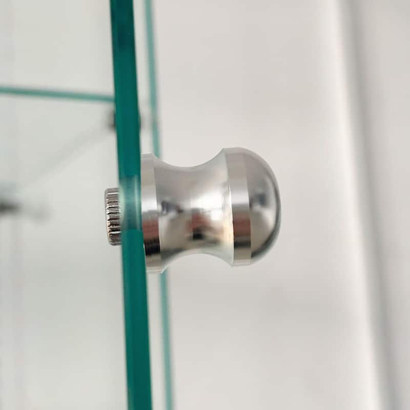 Tempered Glass Display Cabinet for Living Room