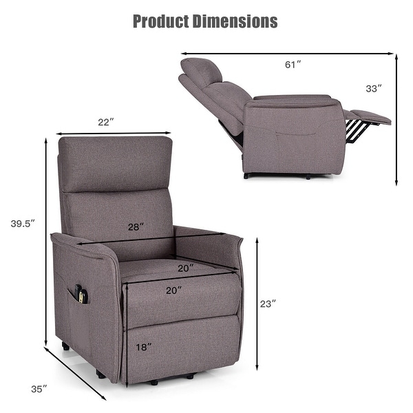 Costway electric lift sale chair