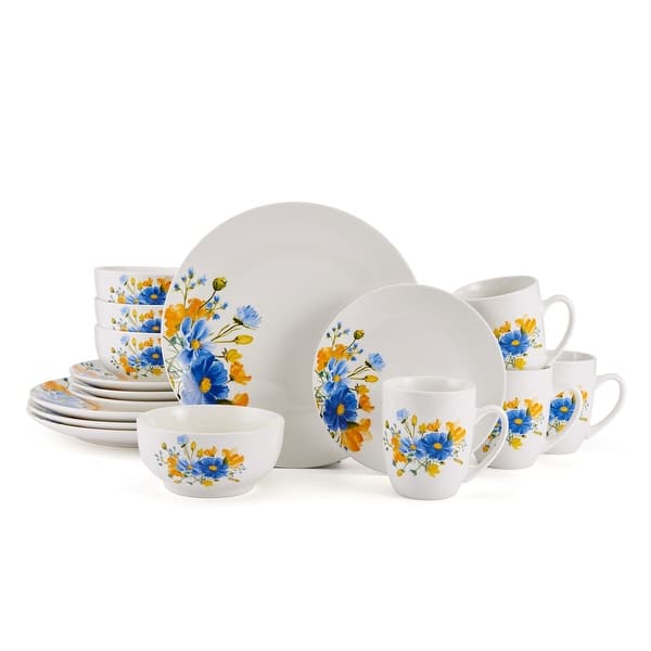 slide 2 of 3, Studio Nova Rhea 16pc Dinnerware Set, Porc, Serv for 4 - 16-pc
