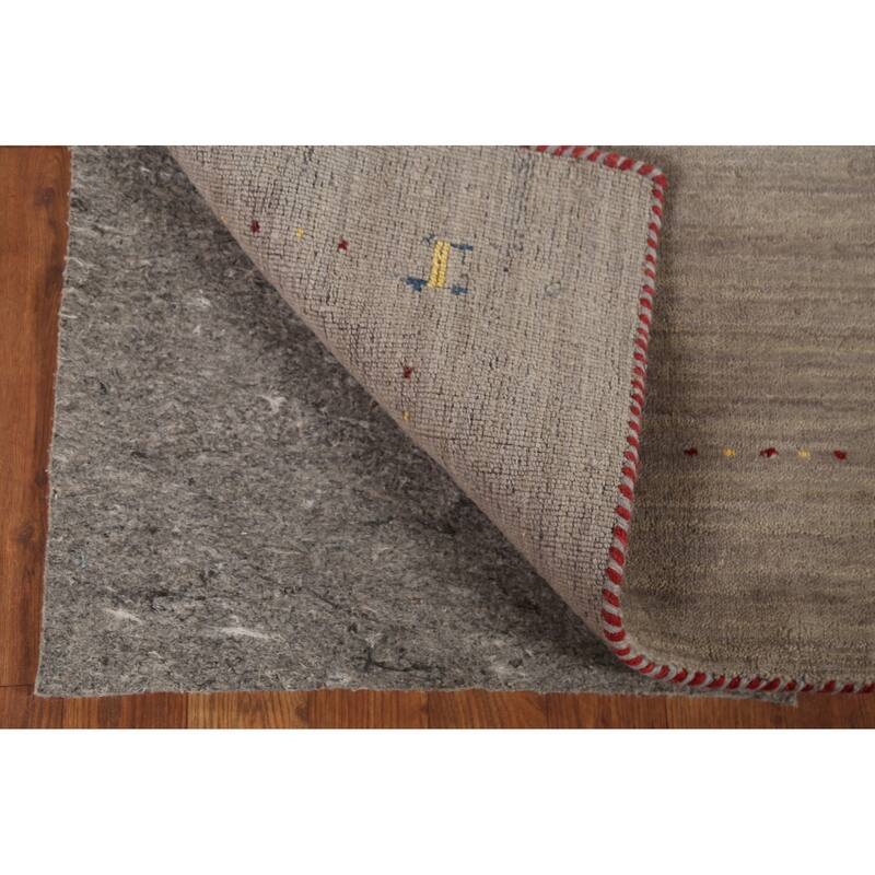 Gabbeh Indian Accent Rug Handmade Contemporary Wool Carpet - 2'7"x 4'9"
