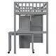 preview thumbnail 53 of 110, Twin/Full Size Loft Bed with Storage Staircase, Wardrobe and Desk, Solid Wood Loft Bedframe with 2 Storage Drawers and Shelves