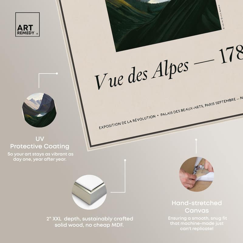 Mountains of 1784 Canvas by Art Remedy