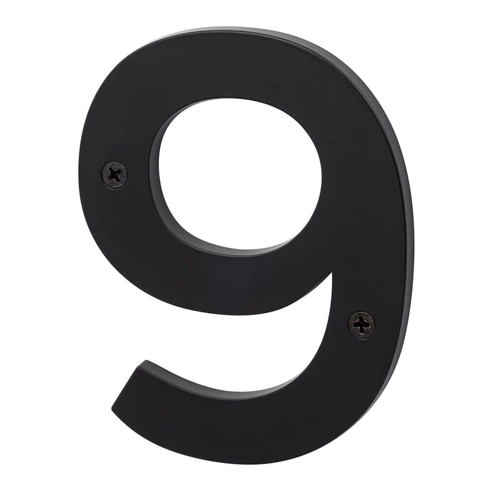 Sure-Loc HN5-9 5" Tall Zinc House Number 9