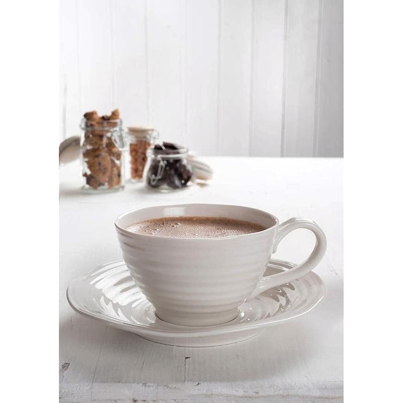 Portmeirion Set of 4 Sophie Conran White Jumbo Cups