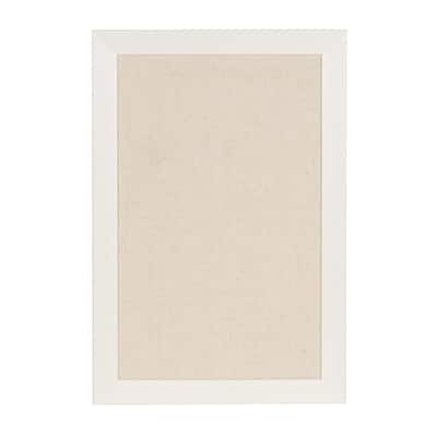 DesignOvation Beatrice Framed Linen Fabric Pinboard