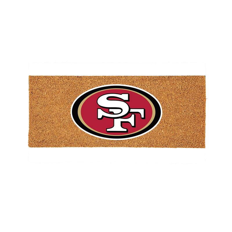 San Francisco 49ers Full Color Indoor/Outdoor Coir Mat