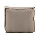 preview thumbnail 10 of 10, Roomfitters Ramona Outdoor Bean Bag Lounge Chair with Water Resistant Fabric, Beige