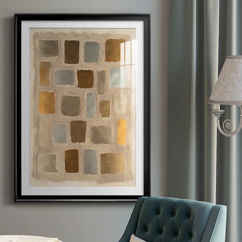 Sand Shaped II Premium Framed Print - Ready to Hang