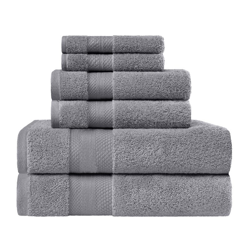 Blue Nile Mills Rio Turkish Cotton 6 Piece Towel Set