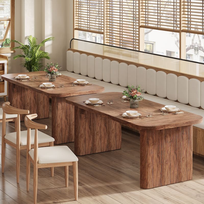 Wood Dining Table, Modern Kitchen Table, Dining Room Accent Table