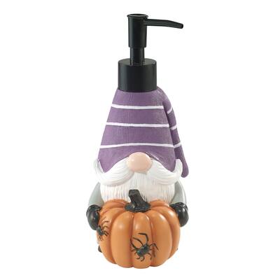 Gnome with Purple Hat Lotion Pump - Multicolor