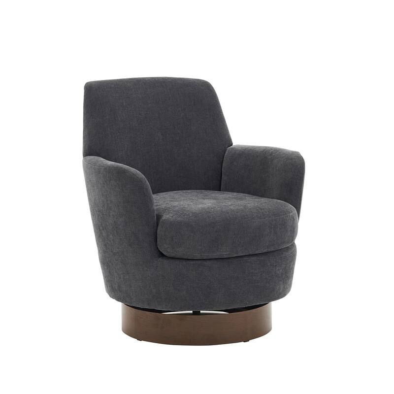 Swivel Barrel Chair,Swivel Accent Chairs Armchair,Round Barrel Chairs