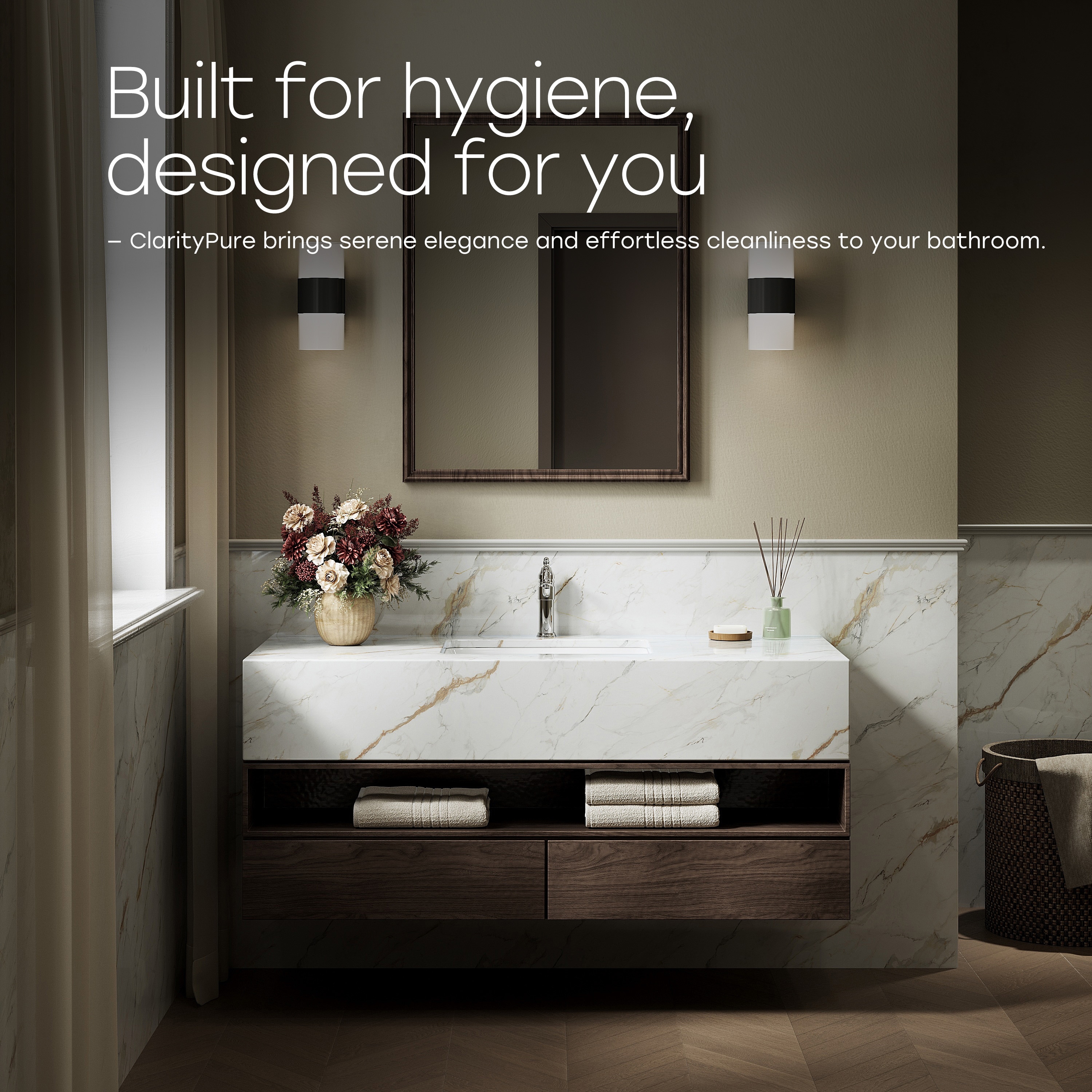 HOROW SoftGlow 21.1 in. x 14.8 in. W Rectangle Undermount Bathroom Sink in White Vitreous China with Overflow - N/A