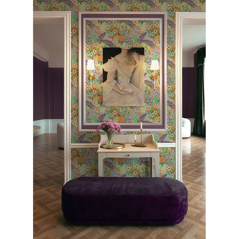 RuPaul RuJardin l'Orange Peel and Stick Wallpaper