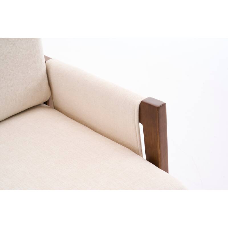 Mid-Century Modern Accent Chairs ,Modern Accent Chair,Chair with Soft Waist Cushion,Ergonomic Lounge Chairs