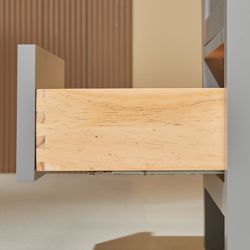 Fully Assembled 18" Freestanding Single Bathroom Vanity with Top