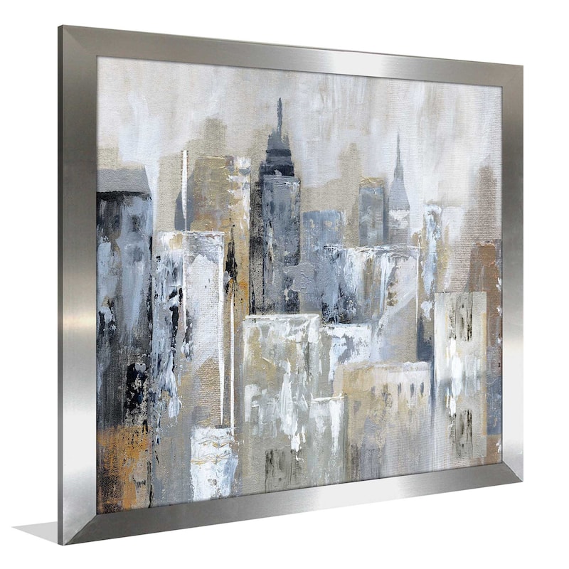 "Bay City Reflection" by Nan 1 Print on Acrylic