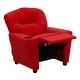 preview thumbnail 191 of 191, Contemporary Kids Recliner with Cup Holder
