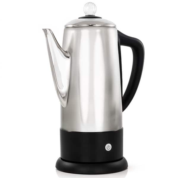 Elite Cuisine Ec184 Stainless Steel 12 Cup Percolator