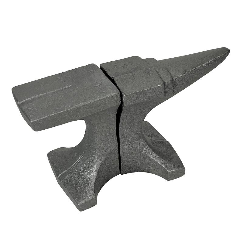 Cast Iron Anvil Bookends Set Of 2 With Smooth Flat Top - 8" L Book - 4.5 X 8 X 3.25 inches
