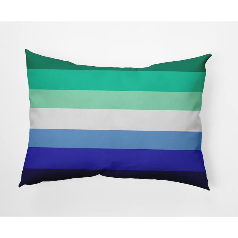 Pride Flag Outdoor Throw Pillow - 14" x 20" - Gay