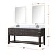 preview thumbnail 24 of 40, Lexora Norwalk Bath Vanity, Carrara Marble Top, Faucet Set, and Mirror