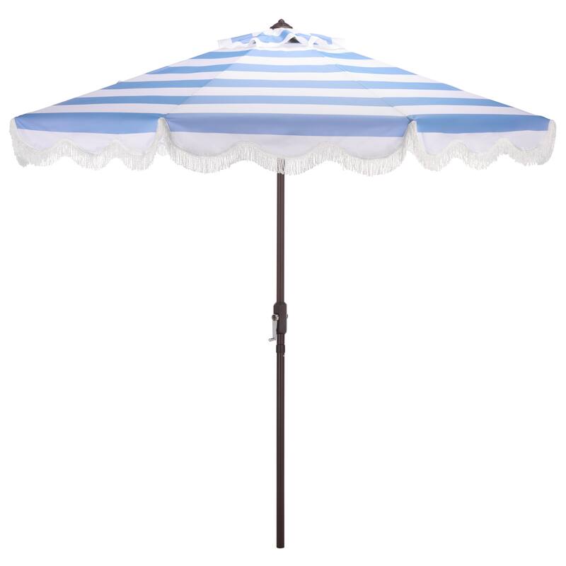 SAFAVIEH Outdoor Living Lucerna 9ft Crank Umbrella