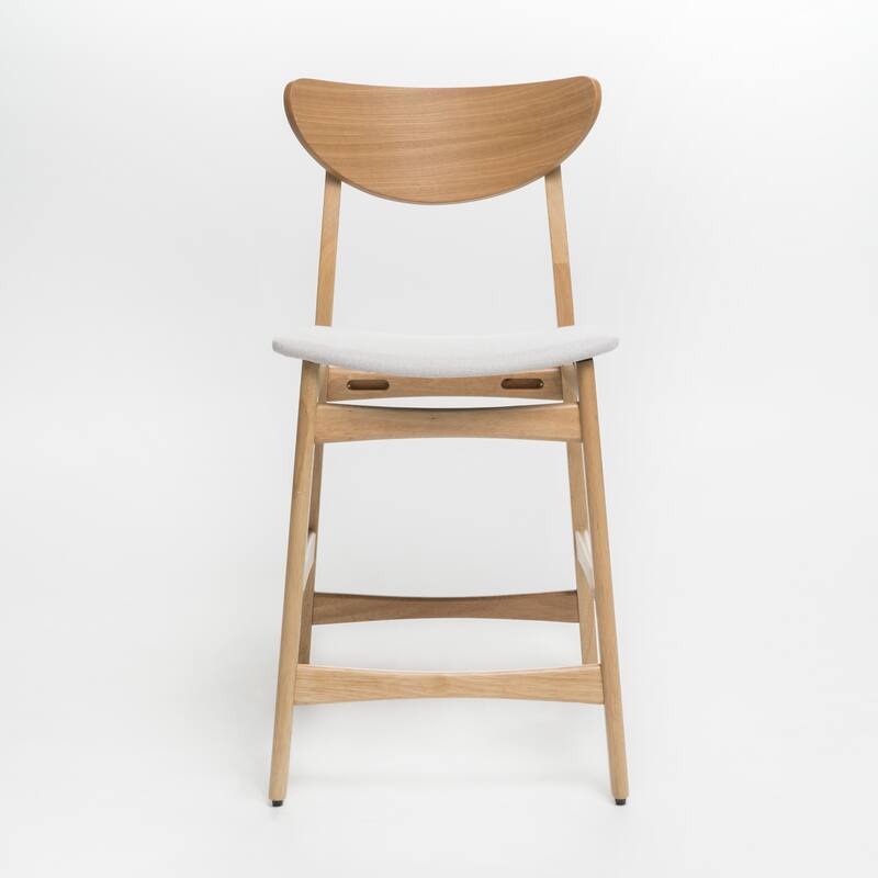 Carson Carrington Lund Wood 24-inch Counter Stool (Set of 2) by Christopher Knight Home