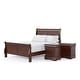 preview thumbnail 11 of 57, Furniture of America Mayday Traditional Kids Solid Wood 3-Piece Bed and 2 Nightstand Bedroom Set