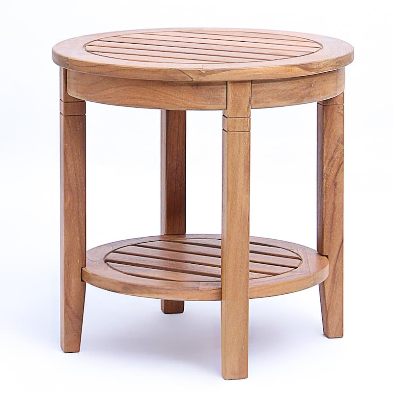 Cambridge Casual Alston 3-piece Teak Outdoor Rocking Chair Chat Set