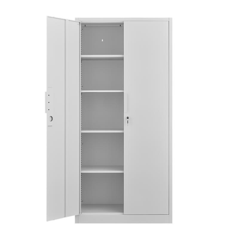2-Door File Cabinet with Lock, 4 Adjustable Shelves
