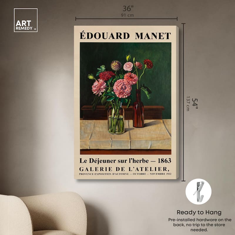 Provence Autumn Exhibition Canvas by Art Remedy, Gallery Wrapped