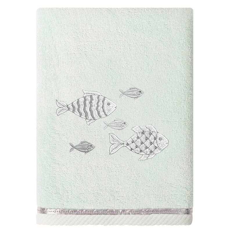 Authentic Hotel and Spa Turkish Cotton Figi 4PC Embellished Towel Set