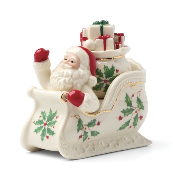 Lenox Holiday Santa & Presents Salt and Pepper Shakers - Thumbnail 3