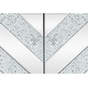 preview thumbnail 13 of 15, GDFStudio - DiamondLuxe Glam Mirrored Storage Cabinet with Crystal Handles